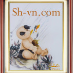 вышивка для детей купить=шелковые картины SH вьетнама 2324-SHVN-2324-50x60cm.