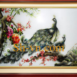 вышивка шелком крестом=шелковые картины Sh 1166-SHVN 1166-100 x 150cm.