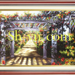 вышитая картина=шелковые картины вьетнама 2019-SHVN 2019-100x160cm