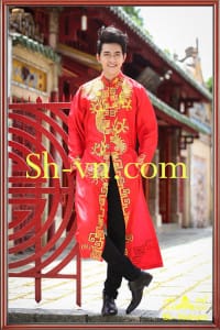 アオザイ男性＝アオザイ男性のサンプル503-SHVN 503