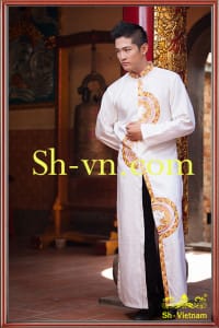 アオザイ男性＝アオザイ男性のサンプル507-SHVN 507