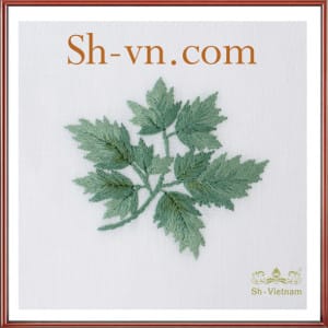 シルクオーガンジー刺繍=ベトナムシルク235-SHVN 235