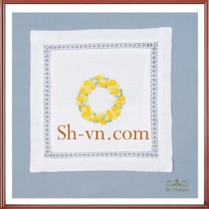 シルクオーガンジー刺繍=ベトナムシルク244-SHVN 244
