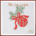テーブルクロスリネン刺繍=手刺繍の見本503-SHVN 503
