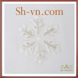 テーブルクロスリネン刺繍=手刺繍の見本516-SHVN 516