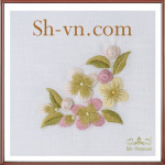 テーブルクロス刺繍キット＝テーブルクロス刺繍122-SHVN 122