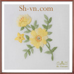 テーブルクロス刺繍キット＝テーブルクロス刺繍125-SHVN 125