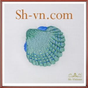 テーブルクロス刺繍=手刺繍のサンプル030-SHVN 030