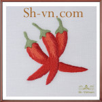 ハンガリー刺繍テーブルクロス＝手刺繍のサンプル303-SHVN 303