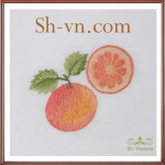 ハンガリー刺繍テーブルクロス＝手刺繍のサンプル308-SHVN 308