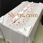ベトナム刺繍テーブルクロス (3)