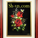 SHVN 1122- 80cm x 100cm-لوحاتتطريز = الفنانين التطريز اليدوي 1122