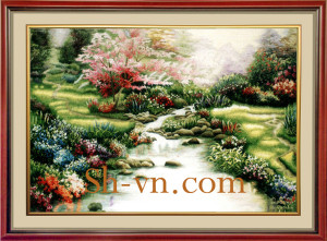 SHVN 1126- 85cm x 125cm-ومن ناحية فن التطري = لوحاتفنيةرائعة 1126