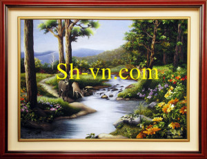 SHVN 1148-100cm x 140cm-لوحاتتطريز = الفنانين التطريز اليدوي 1148