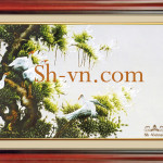 SHVN 2027 - 50cm x 115cm-لوحاتفنغشوي = لوحاتتطريزيدوي 27