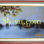 SHVN-5040-70x80cm-لوحاتفنيةرائعة = صور التطريز الفيتنامية 5040