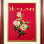 SHVN 7008-45cm x 55cm-لوحاتعراقية = صور التطريز الفيتنامية 7008