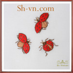 вышивка-ришелье-ручная=вышивка бисером на шелке 211-SHVN 211