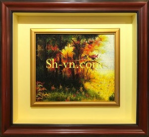 Tranh thêu Sài Gòn 'Hạ vàng' (822) Tranh thêu Sài Gòn 'Hạ vàng' (822)