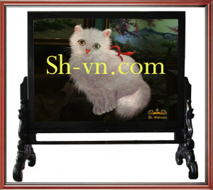 Tranh-theu-tay-tai-tphcm-Meo-may-man-(hai mặt)-(3071)-SHVN-3066-50cm x55cm