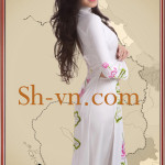 Áo dài thêu đẹp 'Áo dài thêu 202'