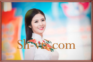 Áo dài thêu hoa 'Mẫu thêu 355'