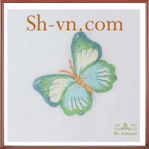 Khăn lụa thêu tay 'Mẫu 214'