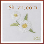 Mẫu thêu khăn trải bàn 'Mẫu thêu 1720'