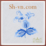 Mẫu thêu khăn trải bàn 'Mẫu thêu 1752'