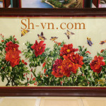 Tranh thêu bảo lộc 'Tranh thêu tơ tằm Sh 4104'