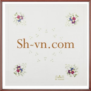 Khăn thêu tay trải bàn 'Họa tiết 982'