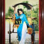 Tranh thêu tay "Trở về"