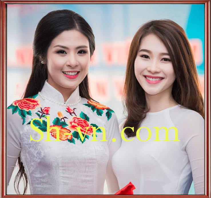 Các mẫu áo dài thêu đẹp 'Mẫu thêu hoa 12'