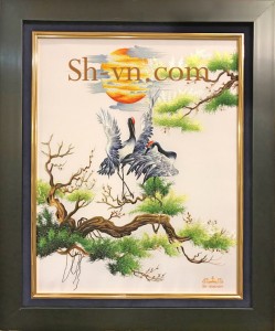 Tranh treo phòng khách 'Hạnh phúc đầu xuân (43)' Tranh treo phòng khách 'Hạnh phúc đầu xuân (43)'