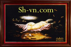 Tranh treo phòng khách 'Đêm thu (45)' Tranh treo phòng khách 'Đêm thu (45)'