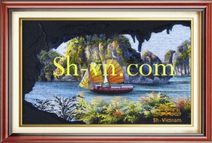 Tranh treo phòng khách 'Vịnh Hạ Long (76)' Tranh treo phòng khách 'Vịnh Hạ Long (76)'