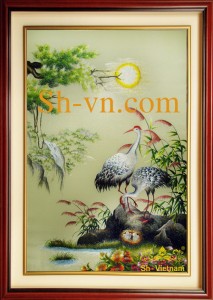 Tranh treo phòng khách 'Tổ ấm (78)'