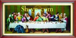 Tranh treo phòng khách 'Bữa tiệc ly cuối cùng (86)' Tranh treo phòng khách 'Bữa tiệc ly cuối cùng (86)'