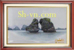 Tranh treo phòng khách 'Hòn Trống Mái (89)' Tranh treo phòng khách 'Hòn Trống Mái (89)'