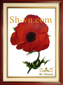 Tranh treo phòng khách 'Hoa Poppy (156)' Tranh treo phòng khách 'Hoa Poppy (156)'