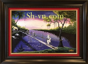 Tranh phong cảnh 'Ký ức học trò (381)'