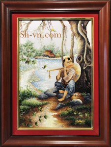 Tranh phong cảnh 'Ký ức tuổi thơ (56)'