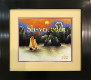 Tranh phong cảnh 'Vịnh Hạ Long 5 (141)'