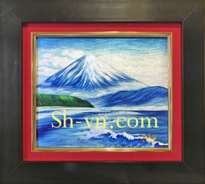 Tranh thêu tay 'Núi Phú Sĩ' (55) Tranh thêu tay 'Núi Phú Sĩ' (55)