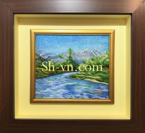 Tranh thêu tay 'Phong cảnh 4' (808)