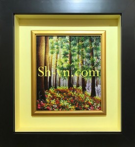 Tranh treo phòng khách 'Sắc xuân 2' (703) Tranh treo phòng khách 'Sắc xuân 2' (703)