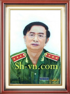 Tranh thêu chân dung 'Vị tướng Việt Nam' (25)