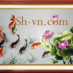 Top những mẫu quà tặng doanh nghiệp "Cá chép và Hoa sen (32)"