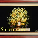 Top những mẫu tranh thêu tay "Hướng dương khoe sắc"