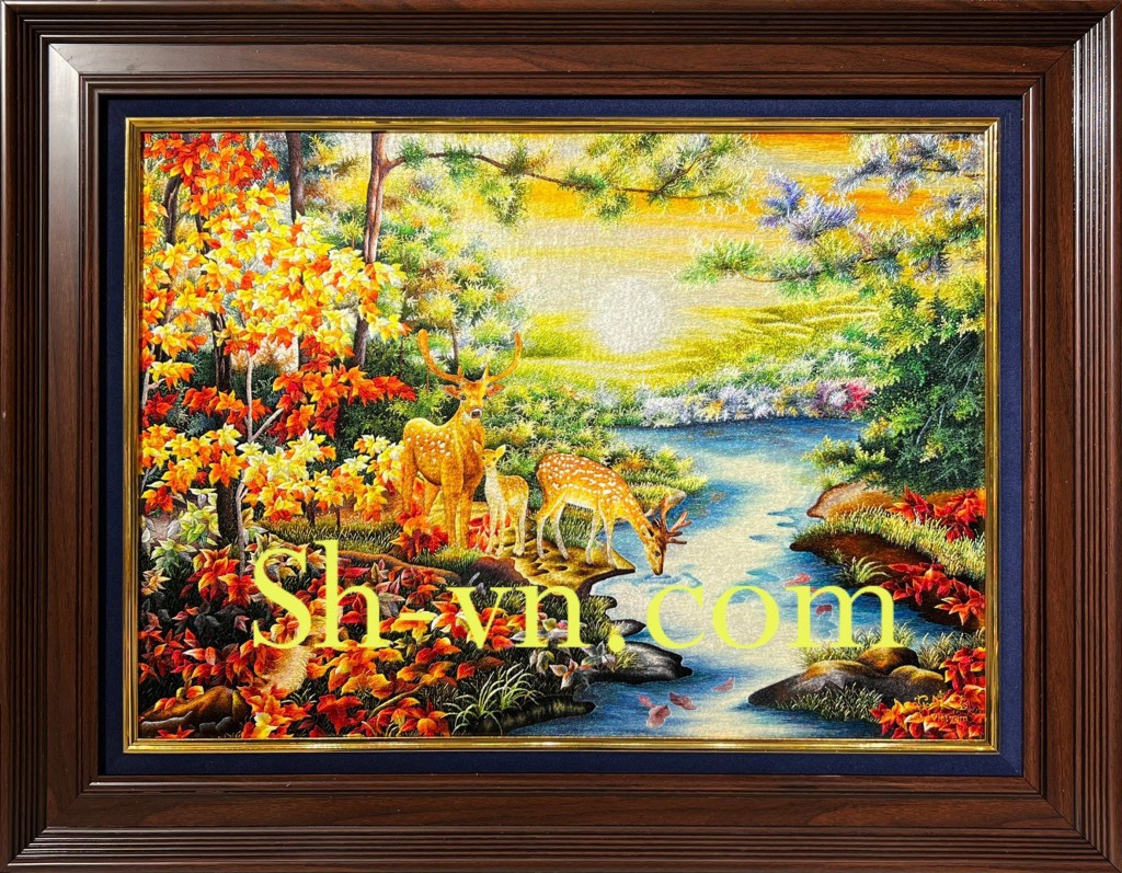 Tranh thêu tay Hải Phòng "Hạnh phúc thu về" Tranh-theu-tay-hai-phong (5)